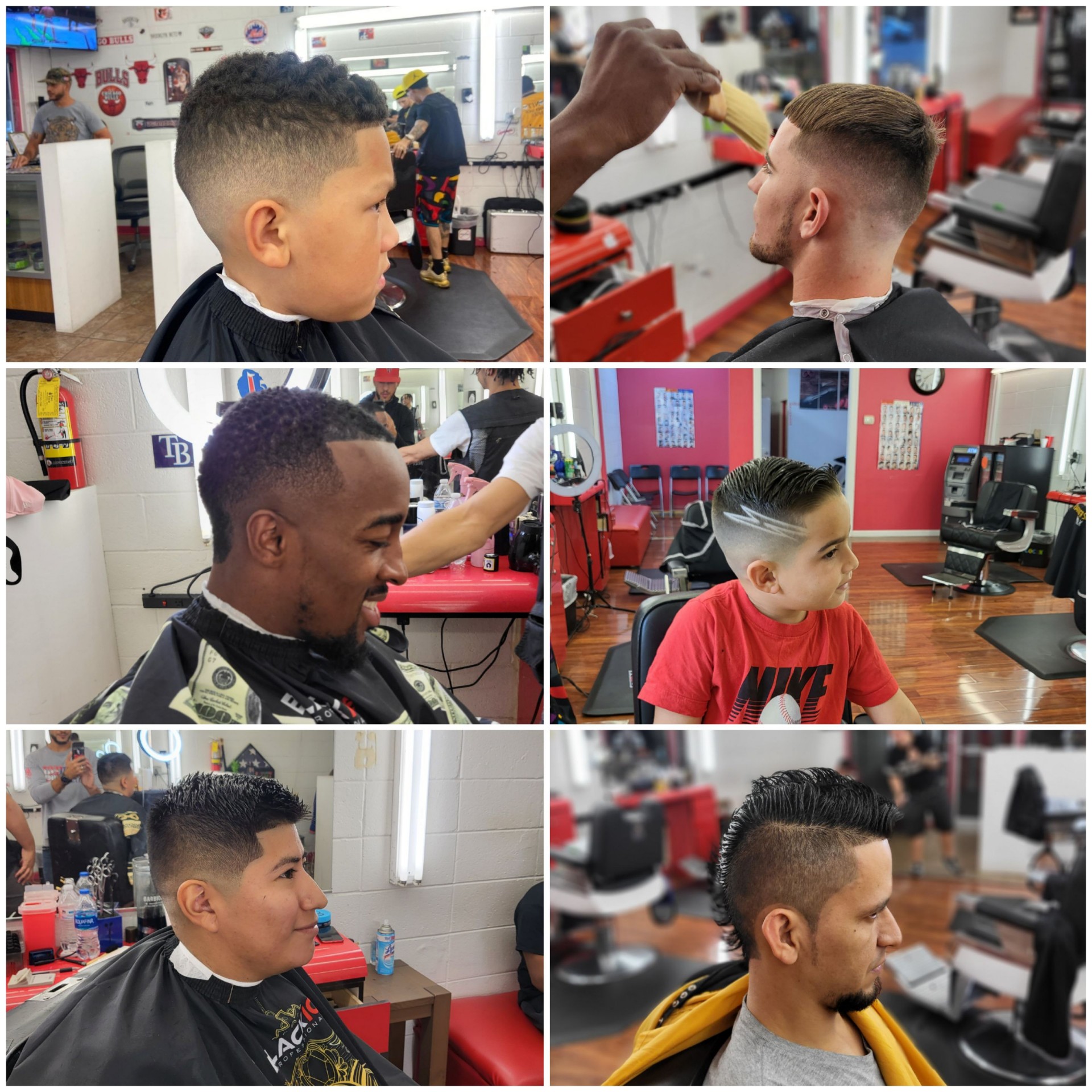 Haircut Collage